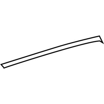 55360418AK Mopar Luggage Rack Side Rail Illustration 1 of 1