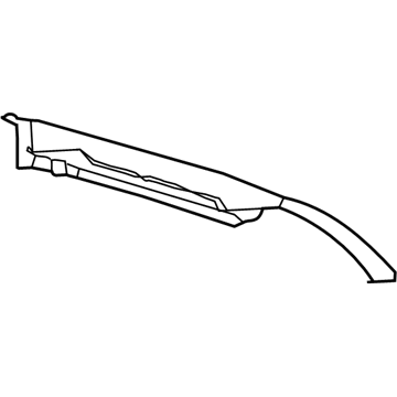 55156586AC Mopar Side Rail-Roof Basket Illustration 1 of 1