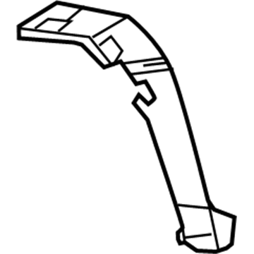 68024342AD Mopar Fascia Support Bracket Illustration 1 of 1