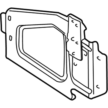 Mopar 56040021 Bracket Module 56040021 Mopar Bracket Module Illustration 1 of 1