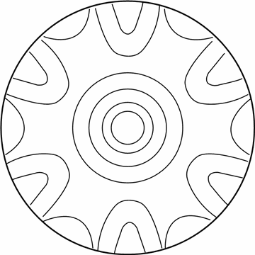 2007 Chrysler Sebring Wheel Cover - 5085364AA