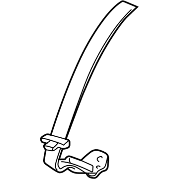 5HK441D2AC Mopar Rear Center Shoulder Seat Belt Illustration 1 of 1