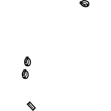 68433819AA Mopar Hose Clamp Illustration 1 of 1