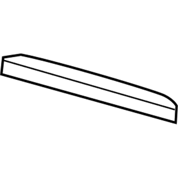 55077766AA Mopar Panel-Front Bumper Illustration 1 of 1