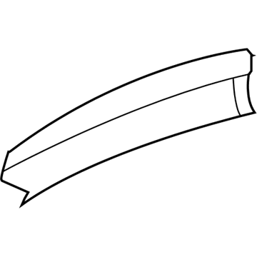 55077774AA Mopar Insert-FASCIA Illustration 1 of 1