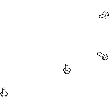 6508693AA Mopar Hexagon Head Bolt Illustration 1 of 1