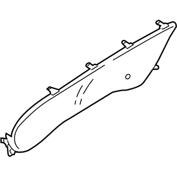 MR958954 Mopar Lens-Combination Meter Illustration 1 of 1