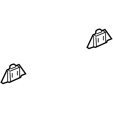 55372961AD Mopar Clip-Door Glass Illustration 1 of 1