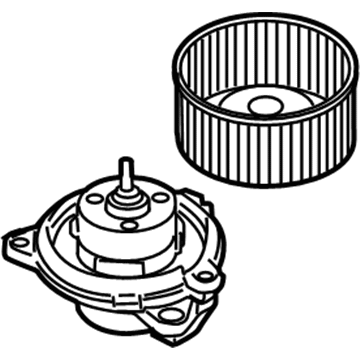 Ram Dakota Blower Motor - 5161007AB