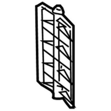 Mopar 5161080AA Door-Blend Air 5161080AA Mopar Door-Blend Air Illustration 1 of 1