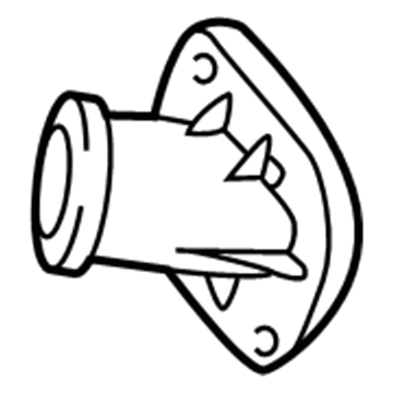 2000 Dodge Ram 1500 Thermostat Housing - 53006047AB