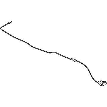 2025 Dodge Durango Hood Cable - 68032581AE