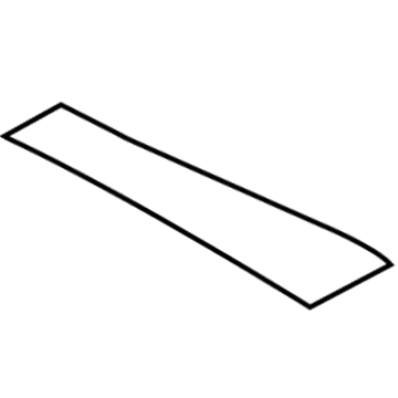 Mopar 68159306AA Seat Back Pad 68159306AA Mopar Seat Back Pad Illustration 1 of 1