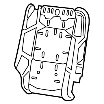 2024 Jeep Gladiator Seat Cushion - 68535263AA