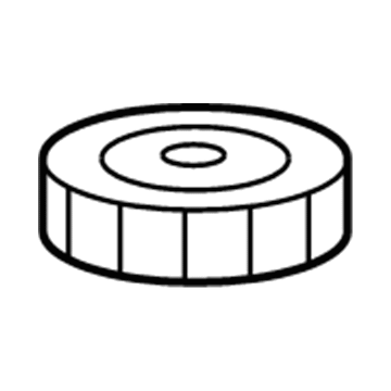 68398161AA Mopar Cover-Master Cylinder Reservoir Illustration 1 of 1