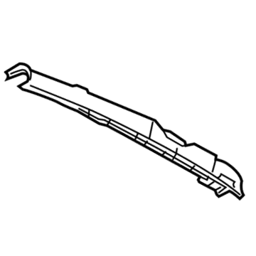 5104206AA Mopar D Pillar Panel Illustration 1 of 1