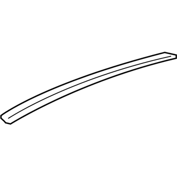 55077763AB Mopar Pad-Front FASCIA Illustration 1 of 1