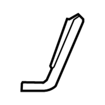 68044622AA Mopar Bracket-Front Bumper Side Illustration 1 of 1