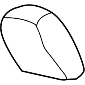 Mopar 1UQ97BD1AB HEADREST-Front 1UQ97BD1AB Mopar HEADREST-Front Illustration 1 of 1