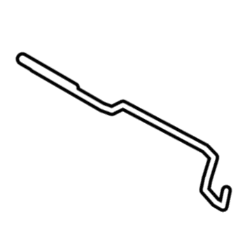 1DF66DX9AA Mopar Door Latch Knob Illustration 1 of 1