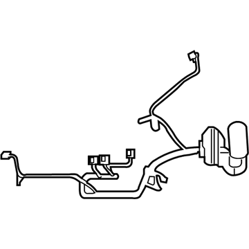 4795496AD Mopar Front Door Wiring Illustration 1 of 1
