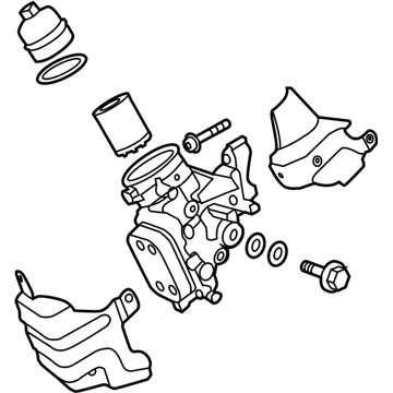 Mopar Oil Filter Housing - 68189842AA