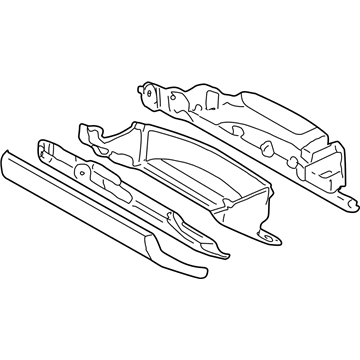 2007 Dodge Dakota Glove Box - 1BL711DHAA
