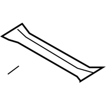 5109032AC Mopar Floor Pan Crossmember Illustration 1 of 1