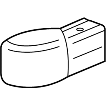 55155756AB Mopar Extension-Bumper Illustration 1 of 1