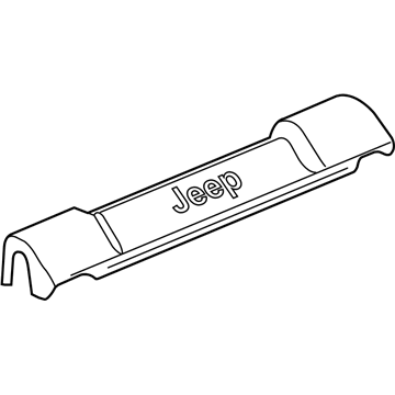 2006 Jeep Wrangler Bumper - 55155667AG