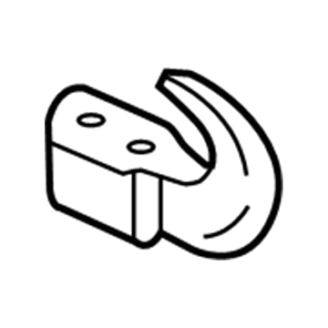 52059016 Mopar Tow Hook Illustration 1 of 1