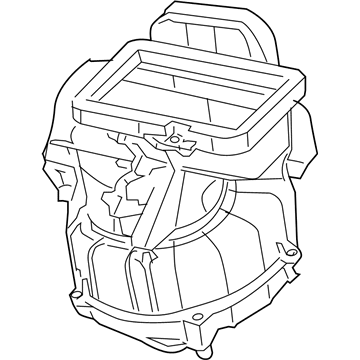 Mopar 5179474AA Blower Motor Housing 5179474AA Mopar Blower Motor Housing Illustration 1 of 1