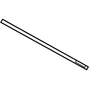 68041531AA Mopar Instrument Panel Applique Illustration 1 of 1