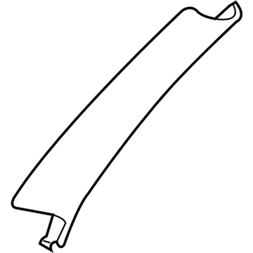 1VT20LV5AB Mopar A Pillar Panel Illustration 1 of 1