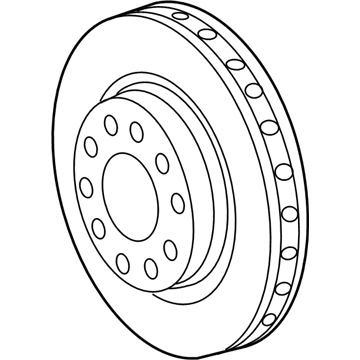 Dodge Dart Brake Disc - 68257206AA