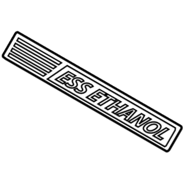 68146415AA Mopar Nameplate Illustration 1 of 1