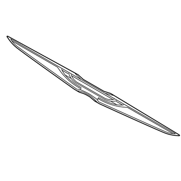 68184520AA Mopar Emblem Illustration 1 of 1