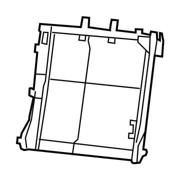 68339479AC Mopar Frame - Rear Seat Back 40% Illustration 1 of 1
