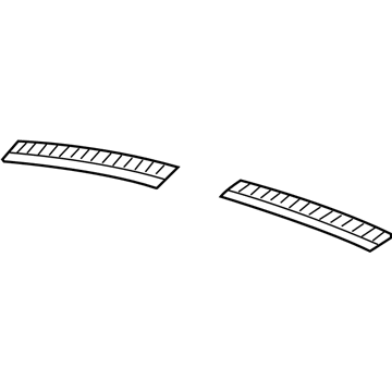 5JM66ZJ8AG Mopar Defroster Grille Illustration 1 of 1