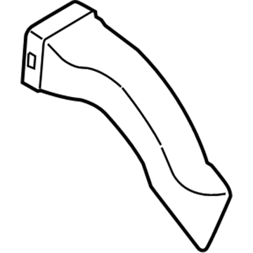 55116599AC Mopar Floor Distribution Duct Illustration 1 of 1