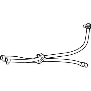 Dodge Ram 2500 Power Steering Hose - 52113631AD
