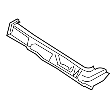 5121679AA Mopar D Pillar Panel Illustration 1 of 1
