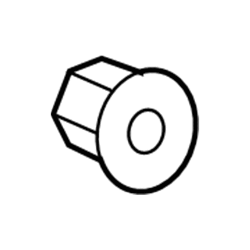 55077628AA Mopar GROMMET-Lamp Illustration 1 of 1