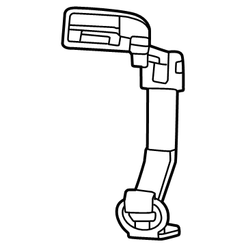 5ZN27SD4AE Mopar Buckle As-Buckle Assembly-S/BELT Illustration 1 of 1