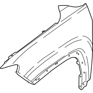 2024 Jeep Compass Fender - 68430057AA