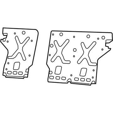 Mopar 68439299AA Frame - Rear Seat Back 40% 68439299AA Mopar Frame - Rear Seat Back 40% Illustration 1 of 1