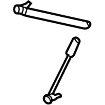 2005 Dodge Caravan Lift Support - 4894554AE