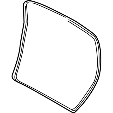 4717559AG Mopar Liftgate Opening Weatherstrip Illustration 1 of 1