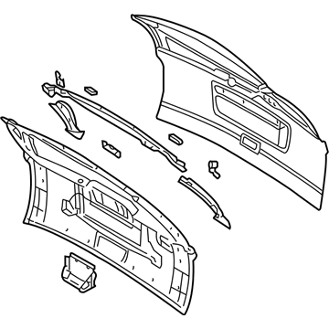 5135945AA Mopar Liftgate Illustration 1 of 1