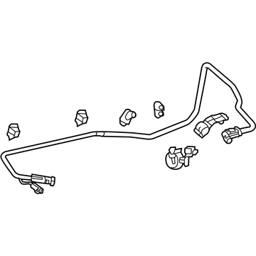 68085921AC Mopar Tube-Diesel Exhaust Fluid Illustration 1 of 1